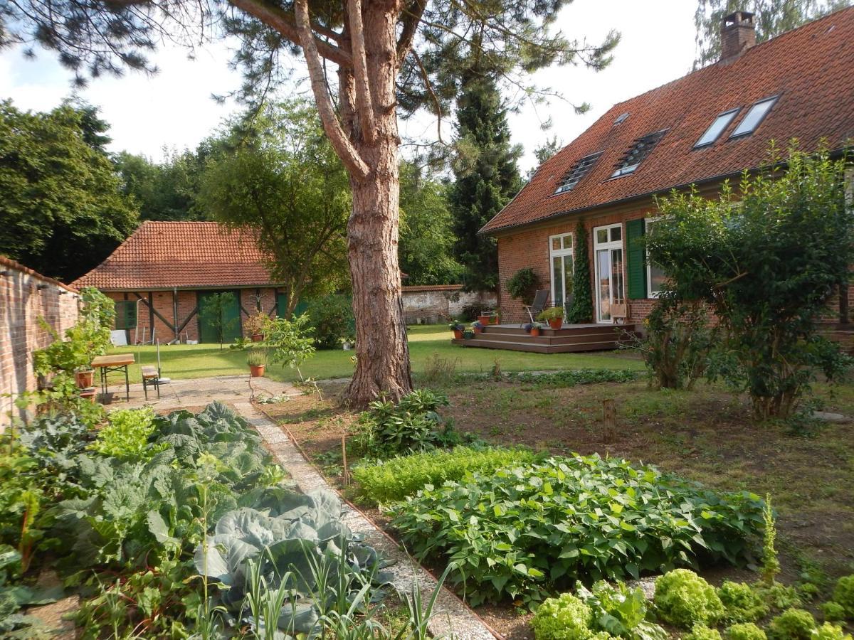 4 Sterne Wohnen "Zum Alten Forsthof" Am Schlosspark, App 3 "Wunnerbor" Eutin Exterior photo